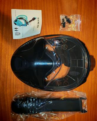Maschera da snorkeling panoramica