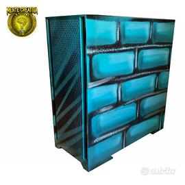 CASE PC Retronerds Custom Edition Urban Blue Brick