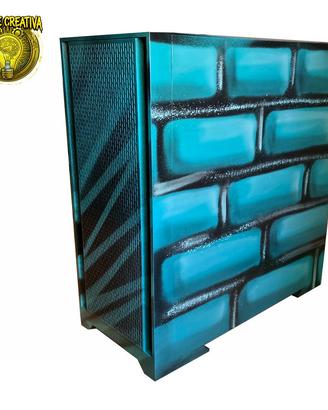 CASE PC Retronerds Custom Edition Urban Blue Brick
