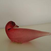 Uccello vetro Murano originale di Cenedese