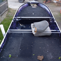 Barca canadian 4.30, motore e carrello