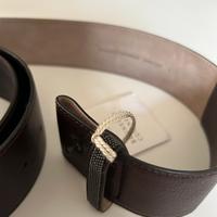 cintura pelle niova brunello cucinelli
