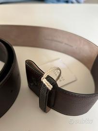 cintura pelle niova brunello cucinelli