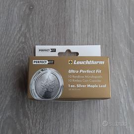 Scatola con 10 capsule Leuchtturm Ultra 38 mm