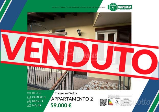 Appartamento a Trezzo sull'Adda 2 locali