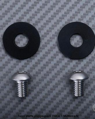 Tappi staffe poggia-piedi DUCATI Multistrada