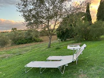 Due brandine pieghevoli