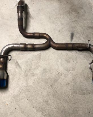 Scarico artigianale abarth 595