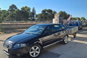 Audi A3 SPB 2.0 TDI + CARRELLO OMOLOGATO