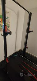 rack 500 decathlon,dischi,panca bilanciere manubri