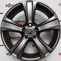 4 cerchi lega mercedes benz a b glc r18 lt1827