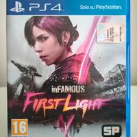 Videogioco Ps4 Infamous First Light Playstation 4 