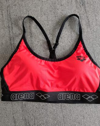 Reggiseno Sportivo marca Arena taglia M rosso new