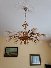 Lampadario e due applique