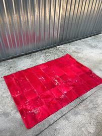 Tappeto in cavallino rosso