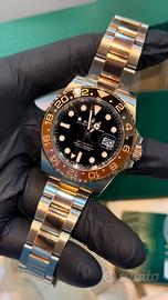 Rolex Gmt Rootbeer 2025 Acciaio Oro Rosa 126711