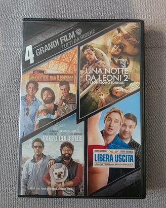 Cofanetto 4 Dvd Film Originali Commedia