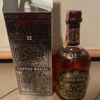 11 bottiglie chivas regal aged 12 years anni 80’