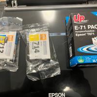 Cartucce d'inchiostro UPrint E-71 PACK
