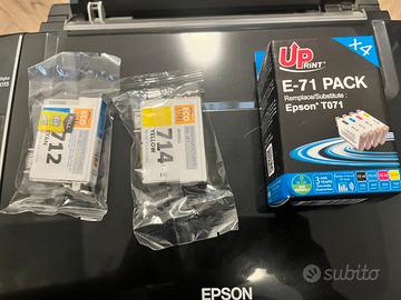 Cartucce d'inchiostro UPrint E-71 PACK