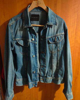 giacca jeans Sisley uomo