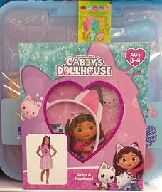 Vestito Carnevale con Diadema Gabby's Dollhouse 