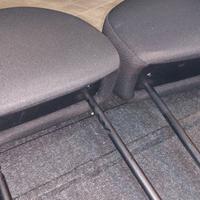 poggiatesta in tessuto nero lancia y 2011