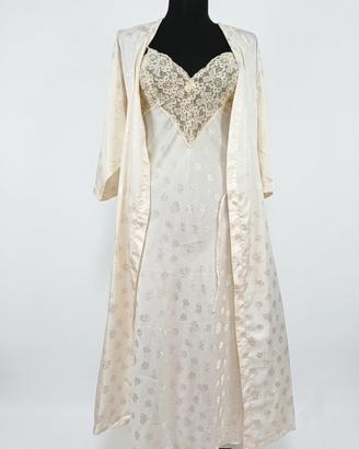 Set da notte vestaglia vintage Linclalor Italy