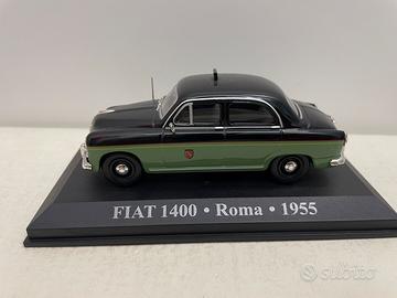 Fiat 1400 Taxi Roma 1955 scala 1/43