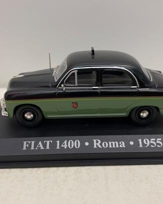 Fiat 1400 Taxi Roma 1955 scala 1/43