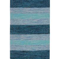 Tappeto 100% cotone Bagno Cucina Blu Azzuro 50x80