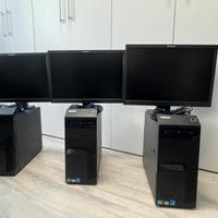 PC fisso Lenovo + Monitor Lenovo 22 pollici