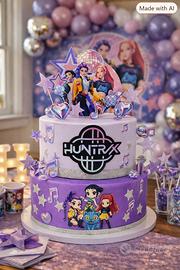 Torta finta Huntrix