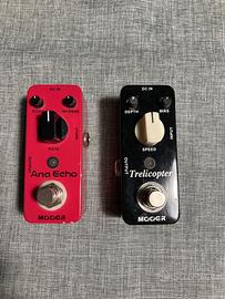 Pedalino Mooer Ana Echo e Mooer Trlicopter