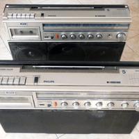 radioregistratori a cassetta Philips D8444.