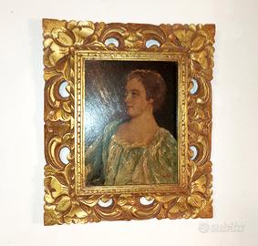 Prestigioso dipinto olio su tavola