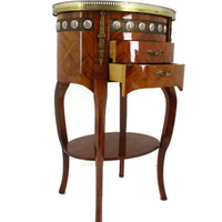 Mobiletto Ovale intarsiati stile Luigi XV