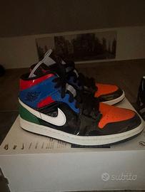 Air jordan 1 mid se multipatent size 40.5