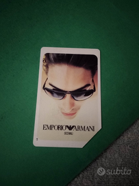 Scheda telefonica Emporio Armani Occhiali