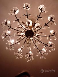 LAMPADARIO ANTICO 12 BRACCI + ALTRO 10 BRACCI