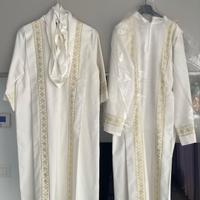 Tuniche per prima comunione L 111 cm - 121 cm