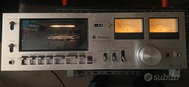 Technics rs 615 us piastra registrazione cassetta