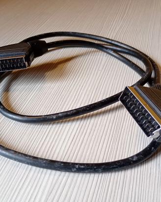 Cavo scart per audio e video,  lunghezza 140 cm