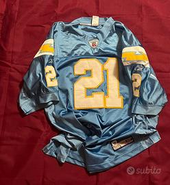 Maglia NFL Reebok Chargers Tomlinson 21 Taglia 52