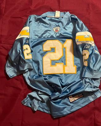 Maglia NFL Reebok Chargers Tomlinson 21 Taglia 52
