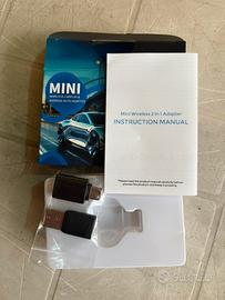 Adattatore USB bluetooth CarPlay e Android Auto