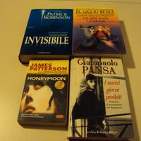 Libri vari:J.Patterson, P.Robinson,G.Pansa,Bradley