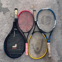 Lotto 4 Racchette da Tennis