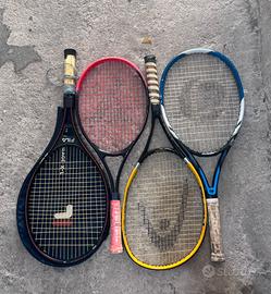 Lotto 4 Racchette da Tennis