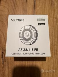 Viltrox 28mm f4.5 NUOVO